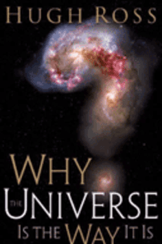 A picture of the universe with a question mark.